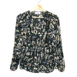 Black Printed TOUCHY Blouse / BERENICE - Size 36