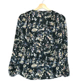 Black Printed TOUCHY Blouse / BERENICE - Size 36