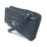 Black Quilted Leather Wallet / ZADIG & VOLTAIRE
