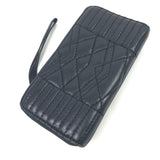 Black Quilted Leather Wallet / ZADIG & VOLTAIRE