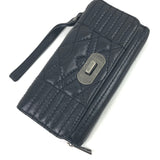 Black Quilted Leather Wallet / ZADIG & VOLTAIRE