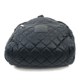 Black Quilted Nylon Coco Cocoon Backpack / CHANEL