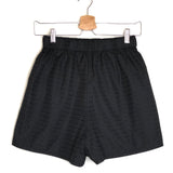 Black Re-nylon Fully Monogram Logo Shorts / PRADA - Size 36