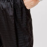 Black Re-nylon Fully Monogram Logo Shorts / PRADA - Size 36