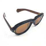 Black RICHARD Yellow Lens Sunglasses / JACQUES MARIE MAGE