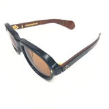 Black RICHARD Yellow Lens Sunglasses / JACQUES MARIE MAGE