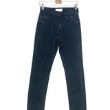 Black RIDER SKIMP High Waisted Denim Jeans / MOTHER SUPERIOR - Size 28