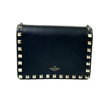Black ROCKSTUD Mini Chain Crossbody Bag / VALENTINO