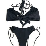 Black RODEO DRIVE Bikini Set / CHARLOTT VASBERG - Size M