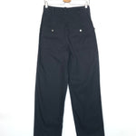 Black pants on a white background