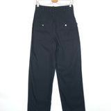 Black pants on a white background