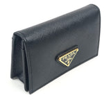 Black SAFFIANO Leather Cardholder / PRADA