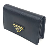 Black SAFFIANO Leather Cardholder / PRADA