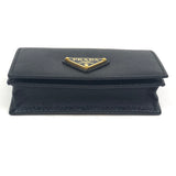 Black SAFFIANO Leather Cardholder / PRADA