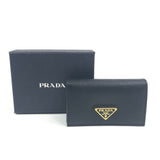 Black SAFFIANO Leather Cardholder / PRADA