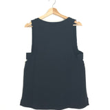 Black Silk Fluid Sleeveless Top / THEORY - Size M
