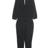 Black Silk Jumpsuit / JOIE - Size XS