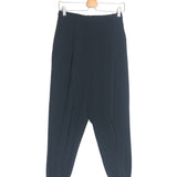 Black Silky Elegant Jogger Pants / ELIZABETH & JAMES - Size 4