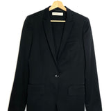 Black Single Breasted Wool-blend Blazer / STELLA MCCARTNEY - Size 40