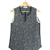 Black Sleeveless Top with Transparent Back / SANDRO - Size 1