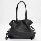 Black Soft Leather FLAMENCO Large Bag / LOEWE