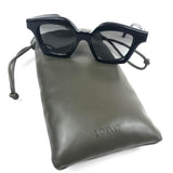 Black Square Acetate Sunglasses / LOEWE