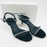 Black Strassy IANCA Sandals / ISABEL MARANT - Size 37