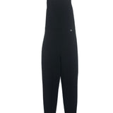 Black Stretch Wool Bodycon Jumpsuit / CHANEL - Size 38