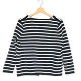 Black Striped Cashmere Cardigan / DEMYLEE - Size S