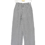 Black Striped Pants - One Size