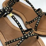 Black Studded Taillat Sandals / CELINE - Size 38