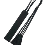 Black Suede Tasseled Belt / MAJE - One Size