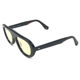 Black THE GABRIE Cellulose Acetate Aviator Sunglasses / JIMMY FAIRLY