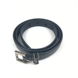 Black Thin CASSANDRE Belt / YVES SAINT LAURENT - Size 85cm