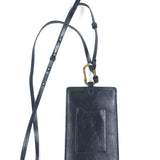 Black TIELI Patent Leather Phone Case / ISABEL MARANT