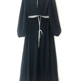 Black Tierneigh Cut-out Maxi Dress / JONATHAN SIMKHAI - Size XS
