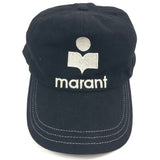 Black TYRON Cotton White Logo Cap / ISABEL MARANT - One Size