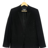 Black VALENCE Rhinestone Embellished Jacket / ZADIG & VOLTAIRE - Size M