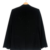 Black VALENCE Rhinestone Embellished Jacket / ZADIG & VOLTAIRE - Size M