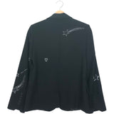 Black VICTOR Embellished Blazer Jacket / ZADIG & VOLTAIRE - Size 40