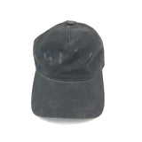 Black Vintage-Inspired Cotton Baseball Cap / GOLDEN GOOSE