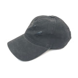 Black Vintage-Inspired Cotton Baseball Cap / GOLDEN GOOSE