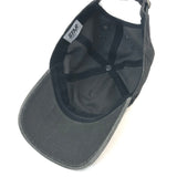 Black Vintage-Inspired Cotton Baseball Cap / GOLDEN GOOSE