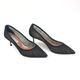 Black VOILE 65 Tulle and Satin Pumps / AQUAZZURA - Size 38