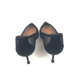 Black VOILE 65 Tulle and Satin Pumps / AQUAZZURA - Size 38