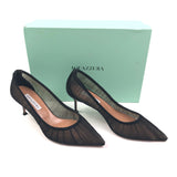 Black VOILE 65 Tulle and Satin Pumps / AQUAZZURA - Size 38