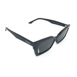 Black WAY Acetate Rectangular Sunglasses / FENDI