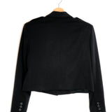 Black Wool-blend Cropped Vest / THE KOOPLES - Size 38