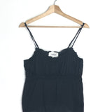 Black YAEL Satin Finish Camisole Top / BA&SH - Size 0