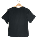 Black ZELITOS Cotton Layered Crewneck T-shirt / ISABEL MARANT - Size M